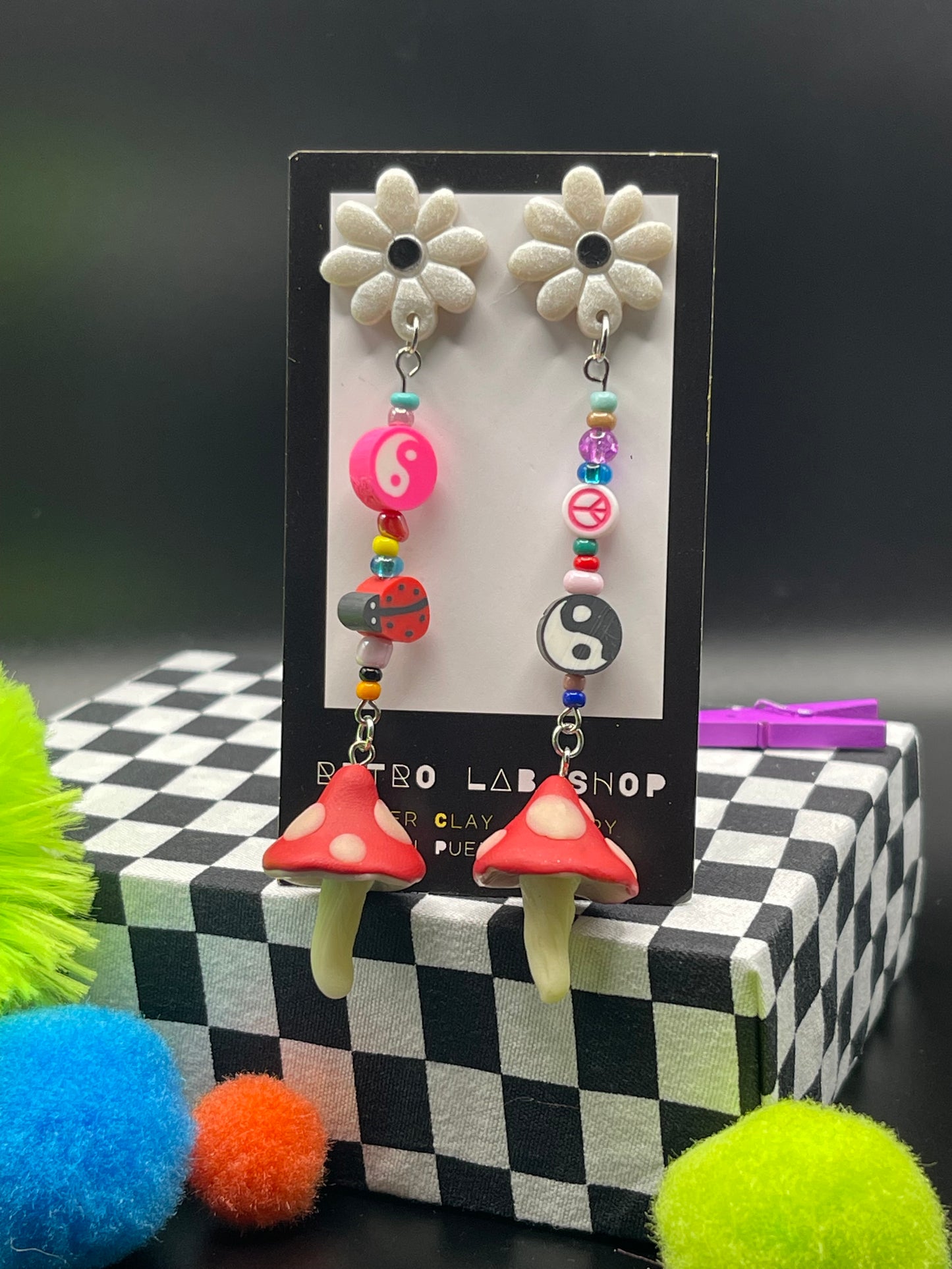 90’s Earrings beadmix