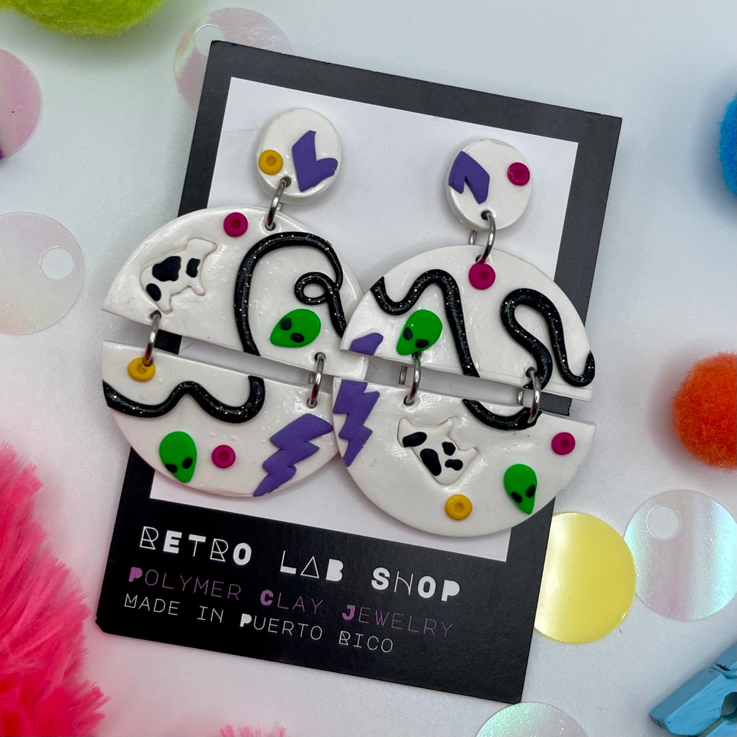 Space Trip Earrings