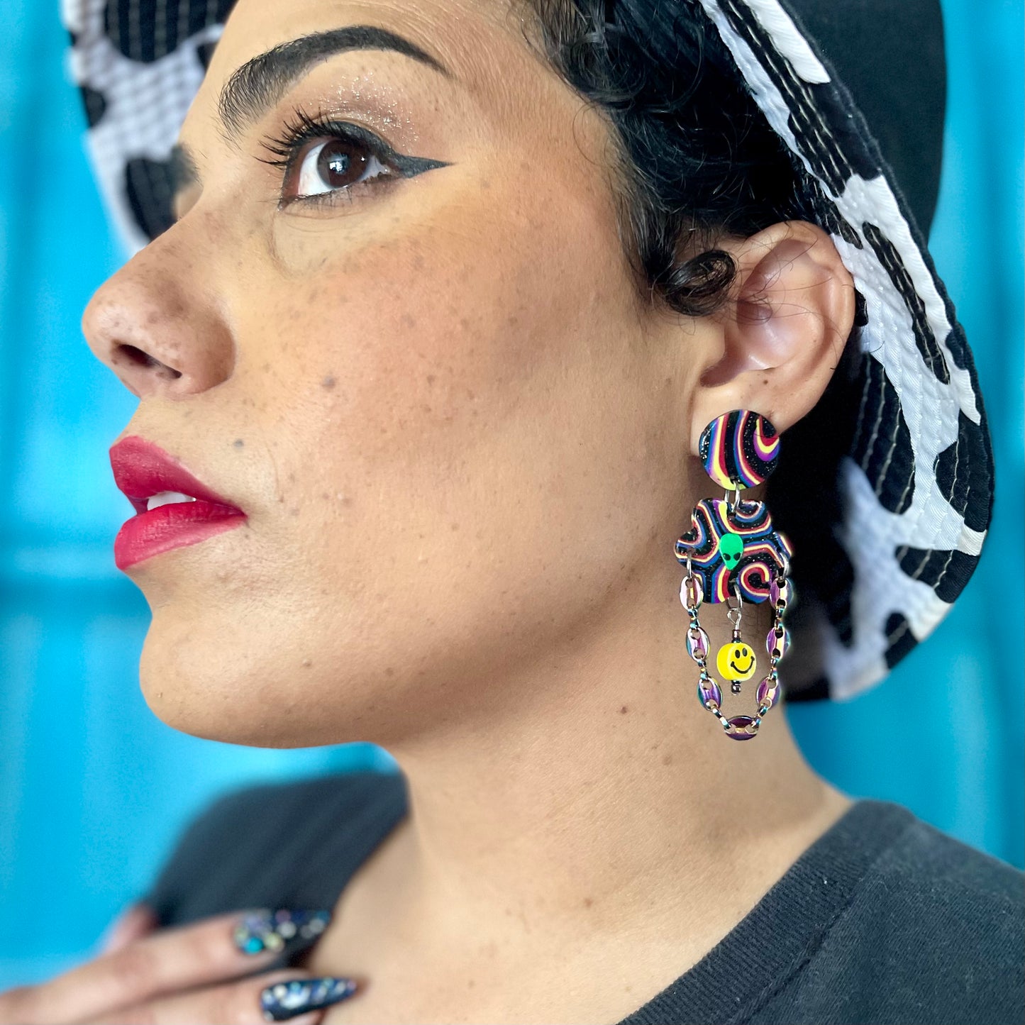 Alien Bling Earrings